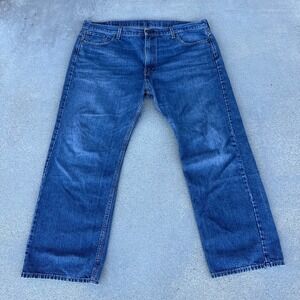Levi's‎ 569 Blue Jeans Mens 42x32 Straight Leg Pants Denim